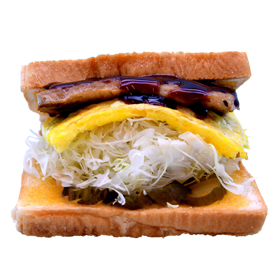 핫불갈비 토스트