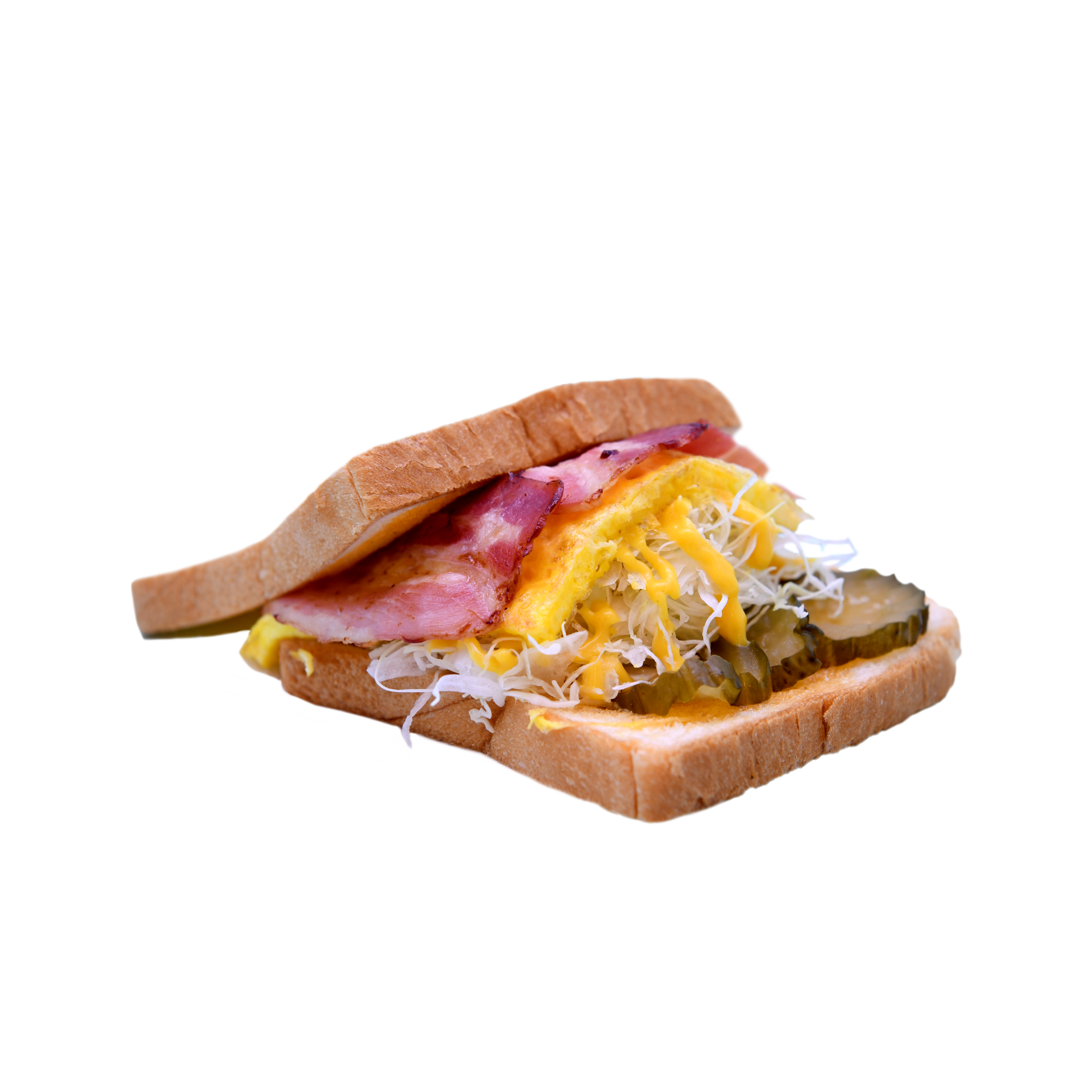 핫베이컨 토스트