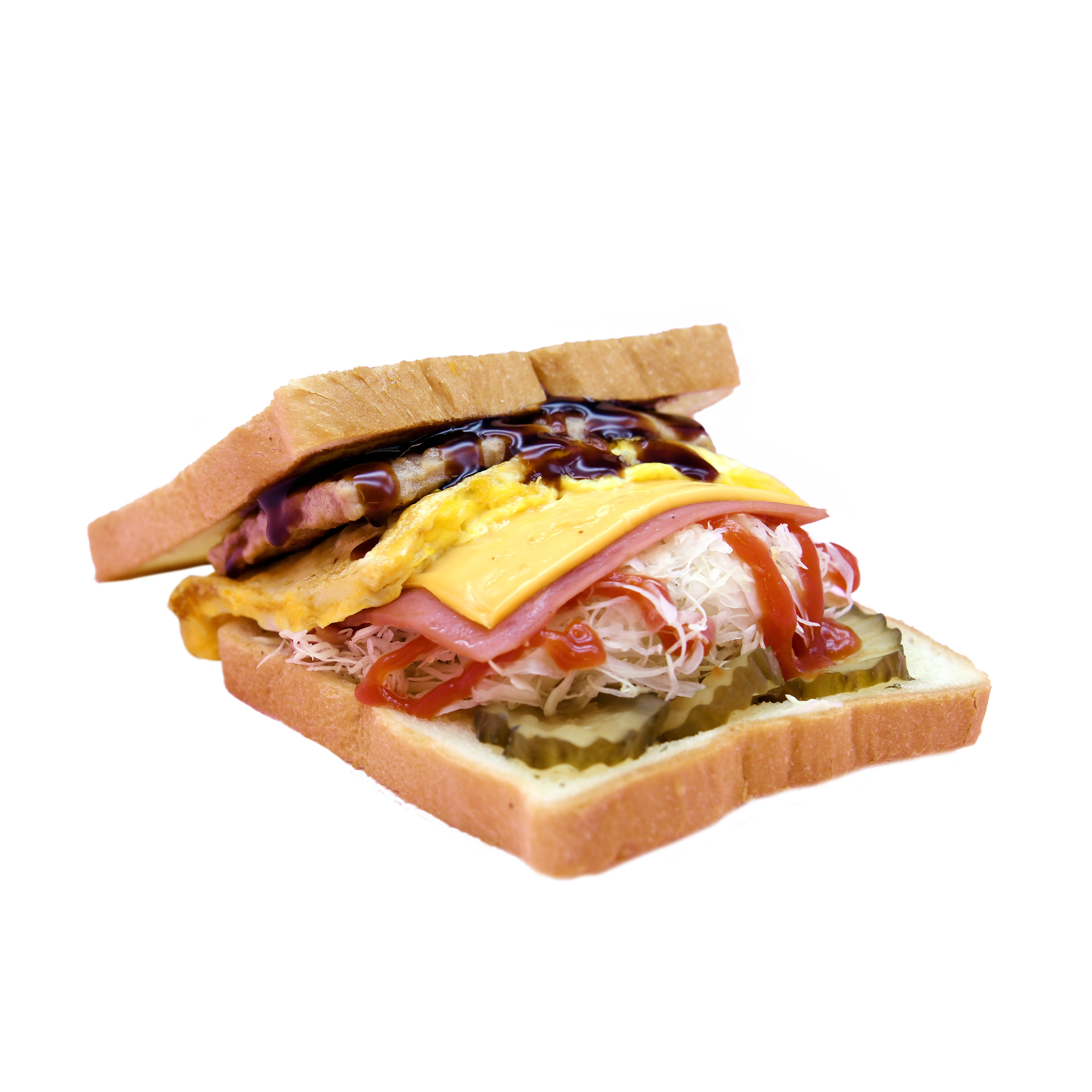 로얄 갈비 토스트