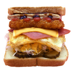 로얄 갈비 감자 토스트